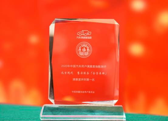 2020年CACSI成绩公布!北京现代第7次蝉联售后服务满意度第一名