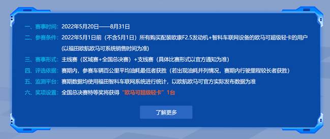 “欧康杯”节油赛火热进行中丨“节油大师”秀绝技 欧马可超级卡车免费送!