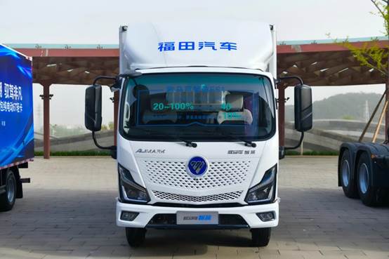 价值跃升 缔造绿色货运新标杆 全新一代欧马可智蓝ES纯电轻卡闪耀发布